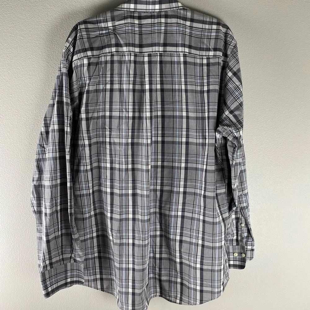 PETER MILLAR plaid button down shirt XL